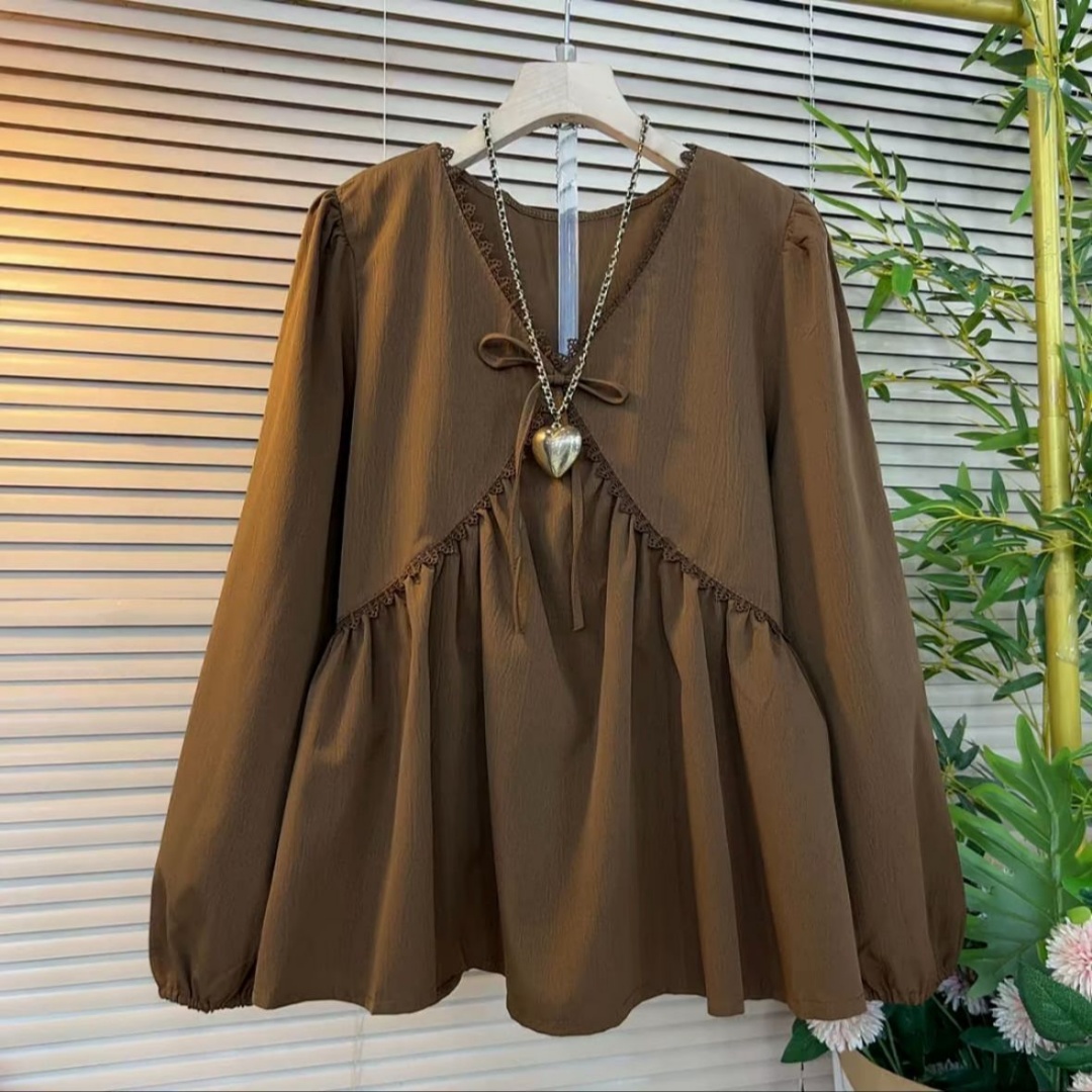 Blouse Off Shoulder - Плюс Размер Женская Одежда 2026 Весна