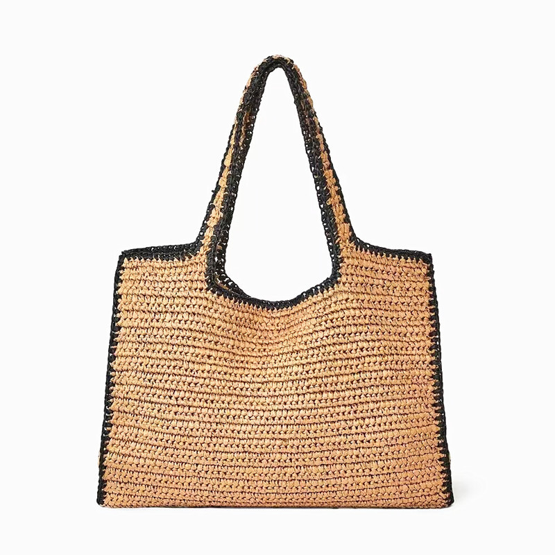 Соломенные тканые сумки-тоут д – обзор и цена Crochet Bag Raffia