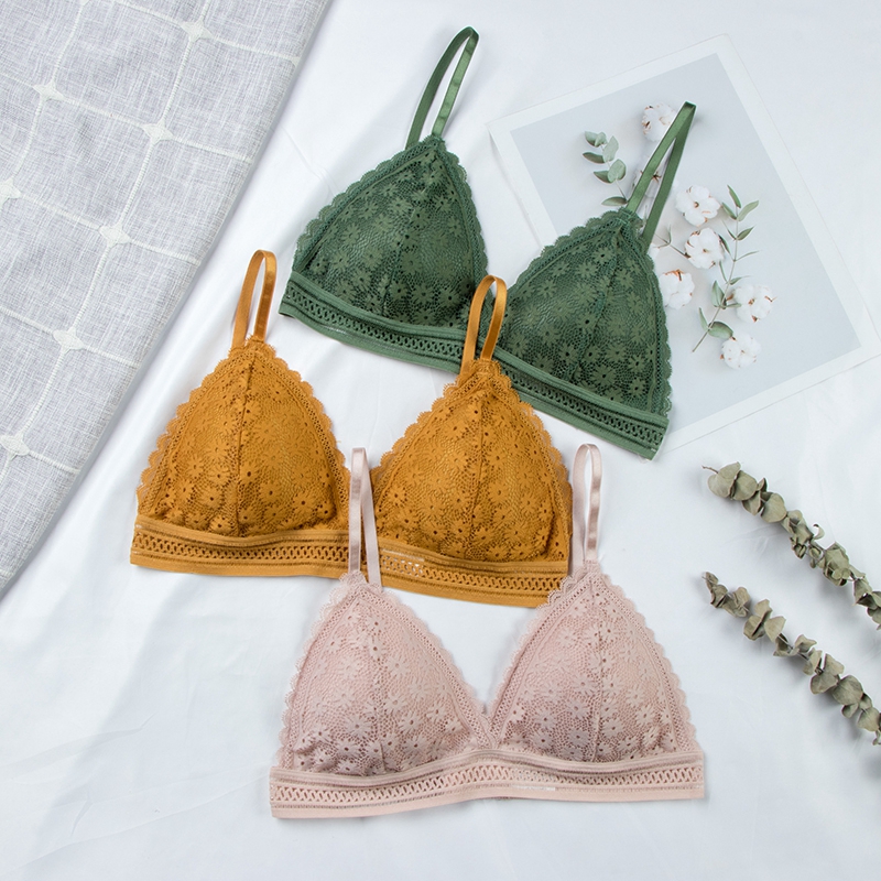 Сексуальный кружевной бюстгаль – обзор и цена Bralette Triangle Set
